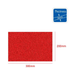 A4 EVA Glitter Foam Paper 210pcs Red