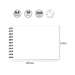 A4 Watercolor Paper Pad 300g 30sheets