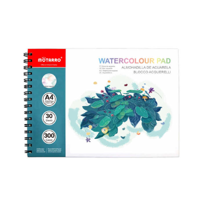 A4 Watercolor Paper Pad 300g 30sheets