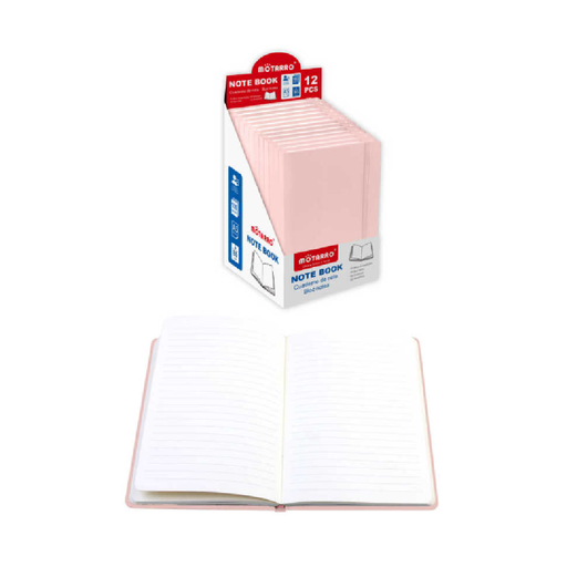 A5 Hard Cover Notebook 80g 100pages Pink