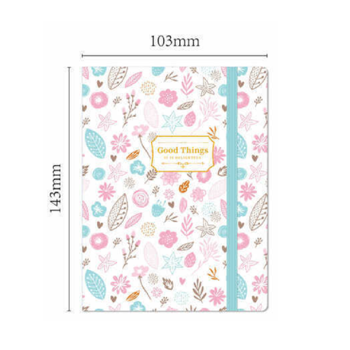A6 Little Flower Notebook 80g 100p