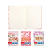 
A7 Hard Cover Notebook Floral 80g 100pages
