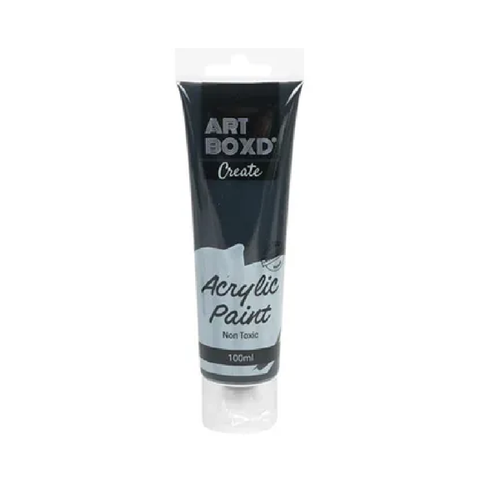 100ml Acrylic Paint Tube - Black [48/12]