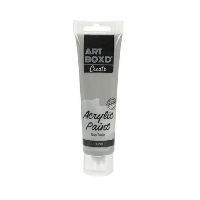 100ml Acrylic Paint Tube - Grey [48/12]