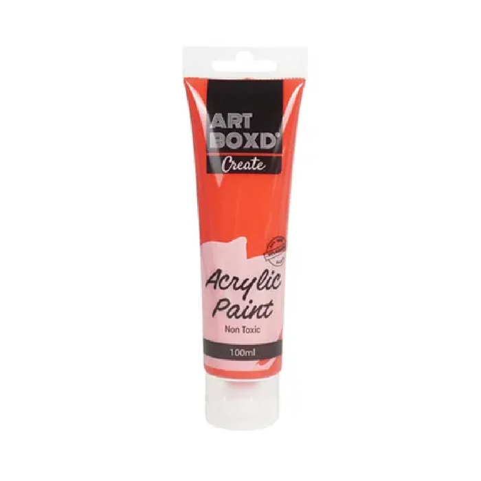 100ml Acrylic Paint Tube - Red [48/12]