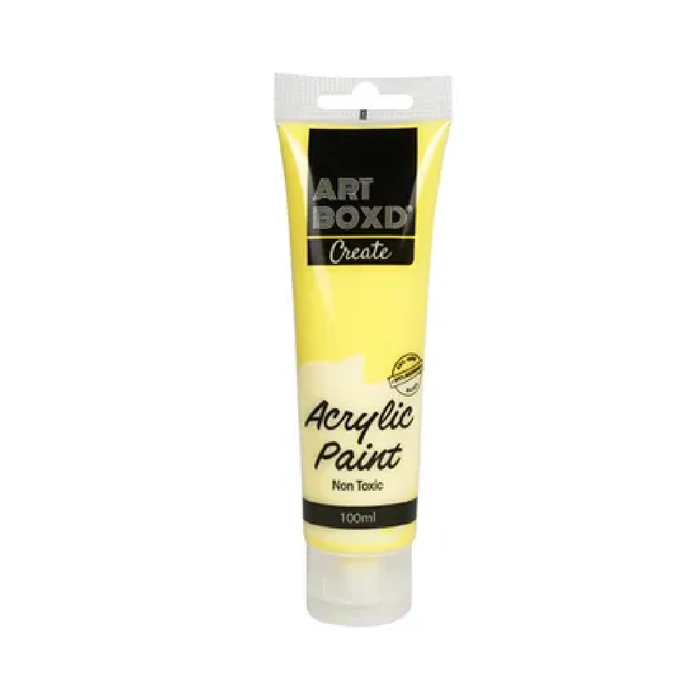 100ml Acrylic Paint Tube - Yellow [48/12]