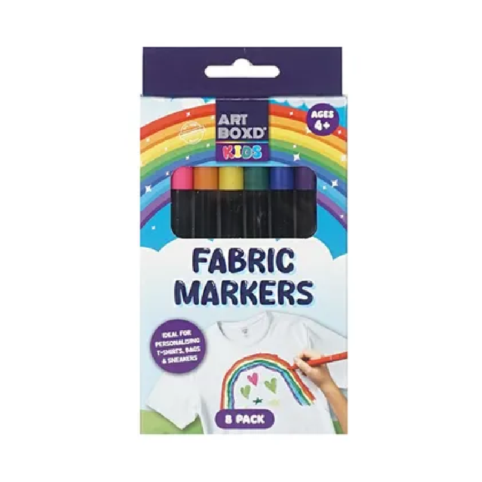 Fabric Colour Markers 8Pk [144/12]
