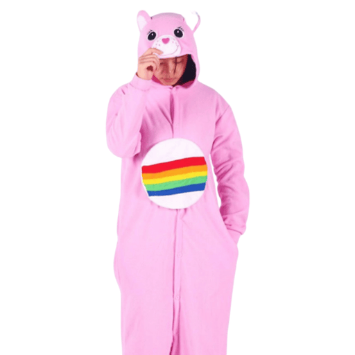 Adults Care Bears Onesie Love A Lot Bear Dark Pink Costume Adult &amp; Kids Party Costumes by Casaliving&nbsp;