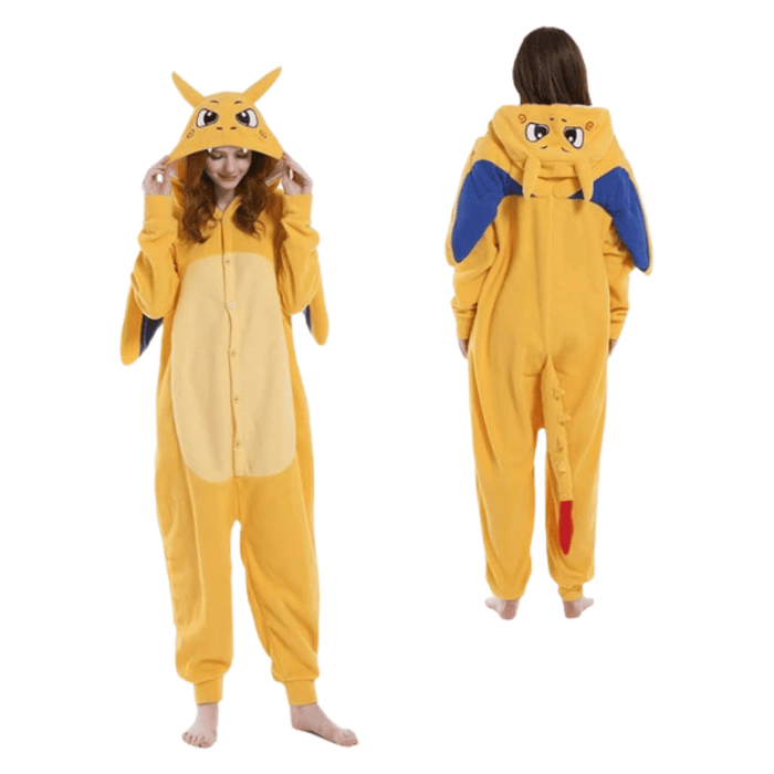 Adults Charizard Onesie Pokemon Costume Kigurumi Pajamas - Adult &amp; Kids Party Costumes by Casaliving&nbsp;