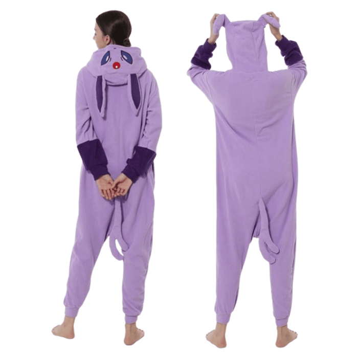 Adults Espeon Onesie Pokemon Costume - Kigurumi Pajamas - Adult &amp; Kids Party Costumes by Casaliving&nbsp;