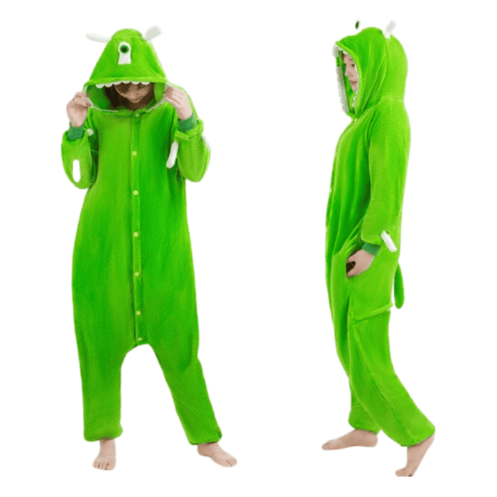 Adults Monsters Inc Mike Onesie Kigurumi Costume - Adult &amp; Kids Party Costumes by Casaliving&nbsp;