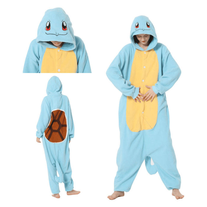 Adults Squirtle Onesie Pokemon Costume  - Adult &amp; Kids Party Costumes by Casaliving&nbsp;