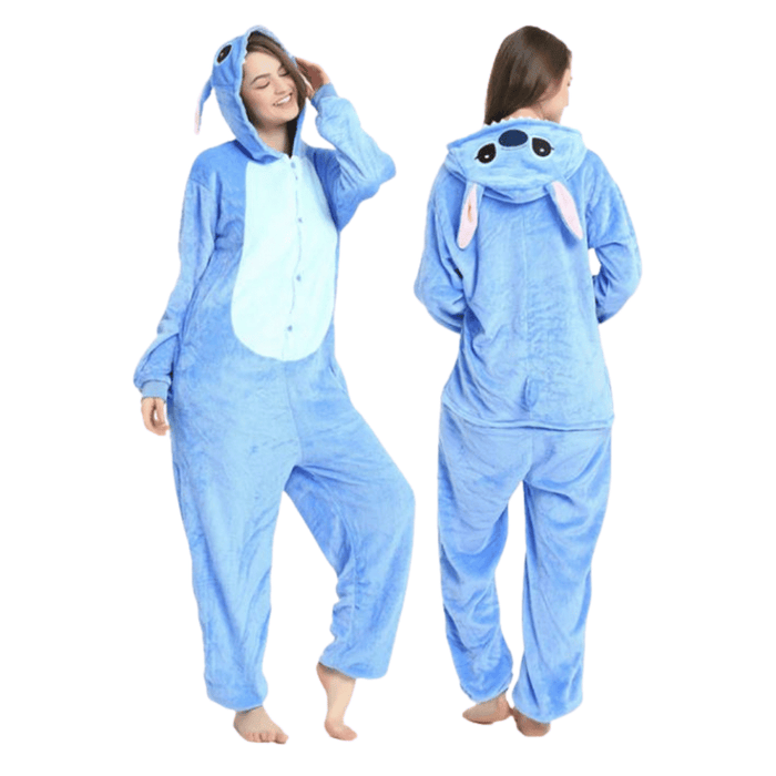 Adults Stitch Onesie Animal Kigurumi Costume - Adult &amp; Kids Party Costumes by Casaliving&nbsp;