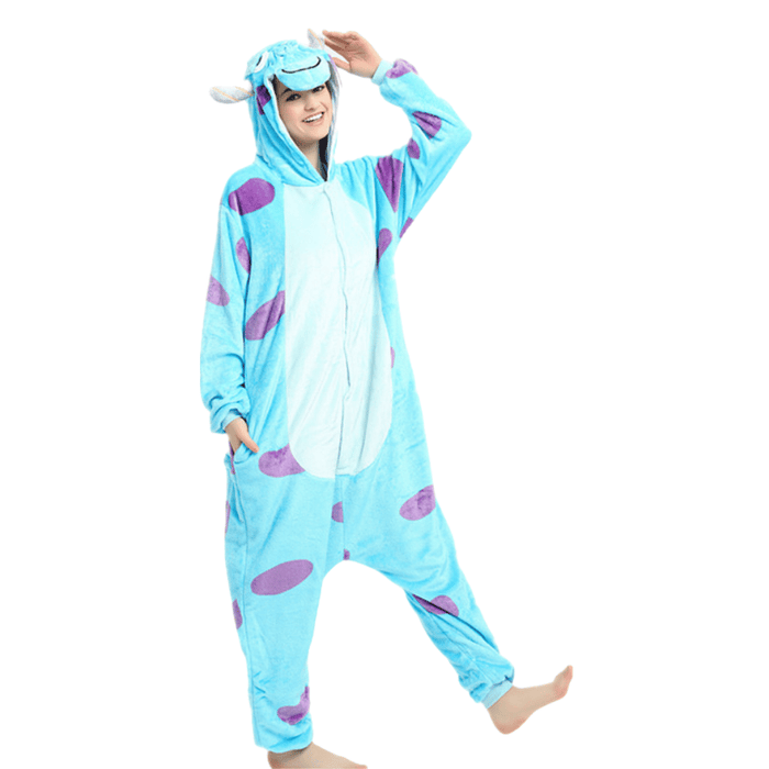 Adults Sully Monsters Inc Onesie Kigurumi Costume - Adult &amp; Kids Party Costumes by Casaliving&nbsp;