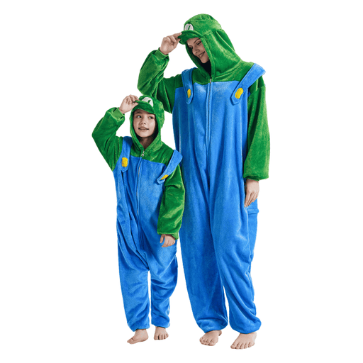 Adults Super Mario Bros Onesie Mario Costume  Adult &amp; Kids Party Costumes by Casaliving&nbsp;