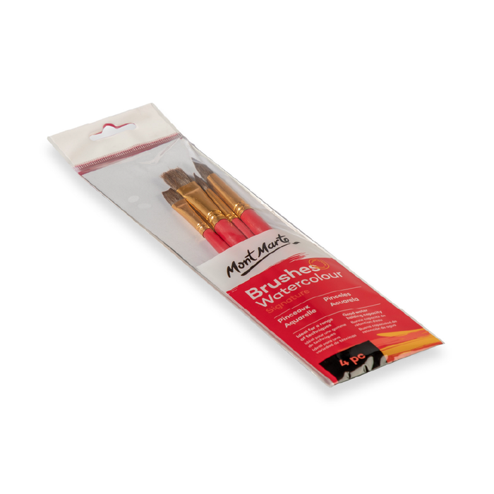 Gallery Series Brush Set Watercolour 4pcs