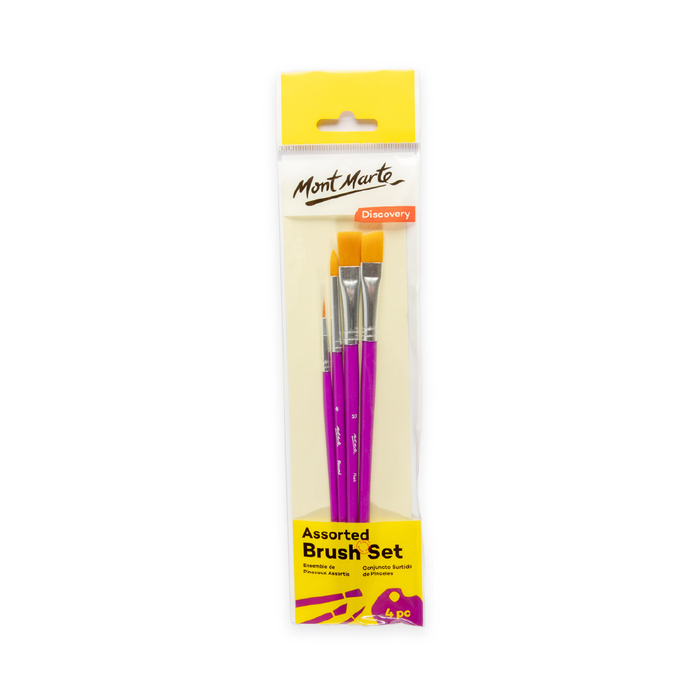 Discovery Assorted Brush 4pc Set