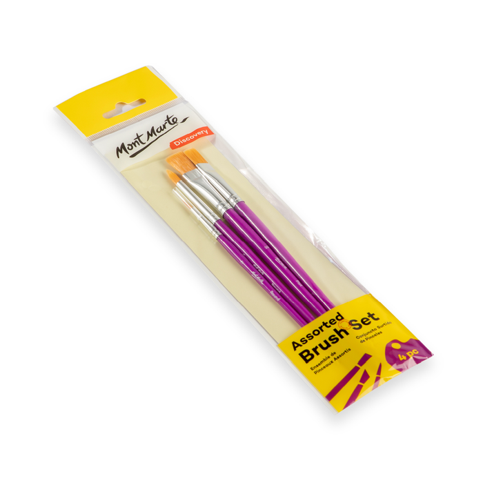 Discovery Assorted Brush 4pc Set