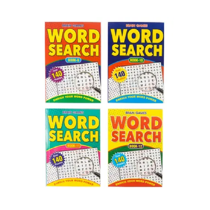 A5 Word Search 9-12 - 160Pgs [48/0]