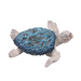 Blue Turtle with White Coral Décor | Living room decorations by Casaliving