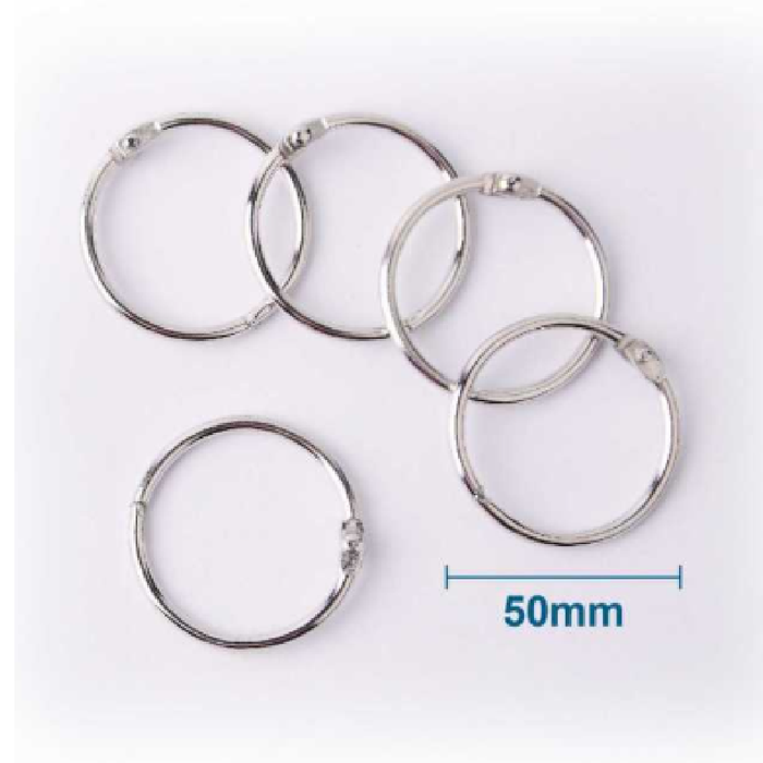 Book Rings 50 3pcs