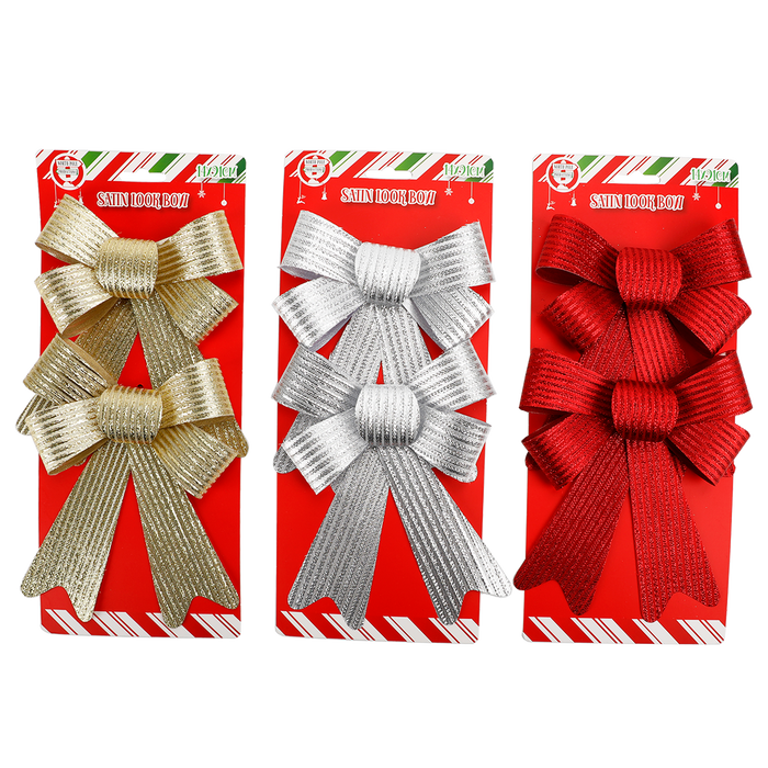 Bow Satin Look 14x21cm | Christmas Decorations, Gifts, and Accessories by Casaliving