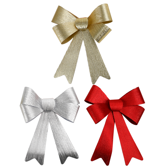 Bow Satin Look 29x43cm | Christmas Decorations, Gifts, and Accessories by Casaliving