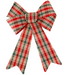 Bow Tartan 23x38cm | Christmas Decorations, Gifts, and Accessories by Casaliving