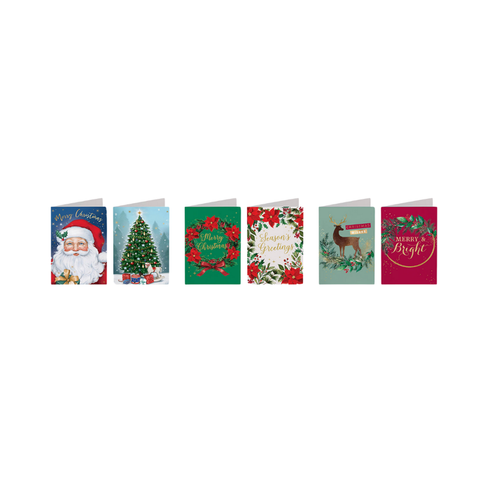 FSC MIX CARD BXD CHRISTMAS DLX 10PK TRADITIONAL