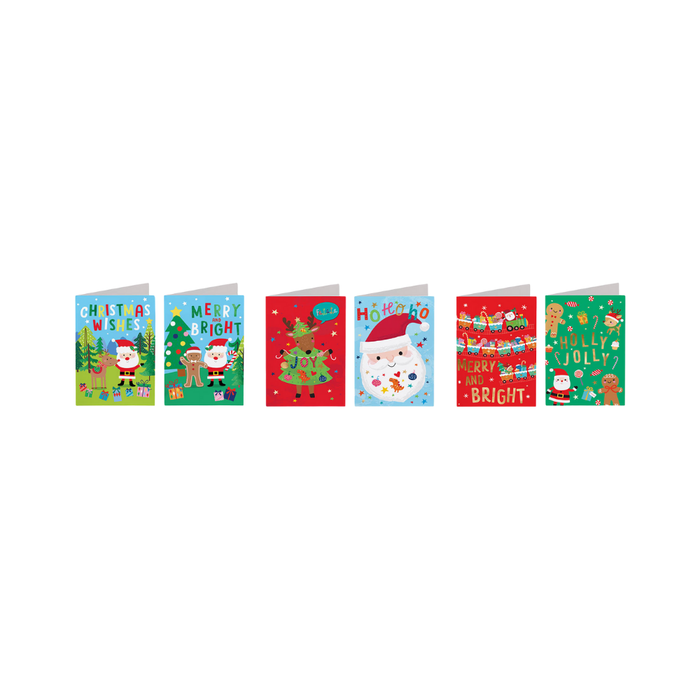 FSC MIX CARD BXD CHRISTMAS DLX 10PK KIDS