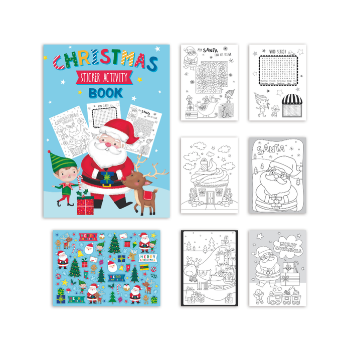 FSC MIX CHRISTMAS STICKER ACTVTY BK