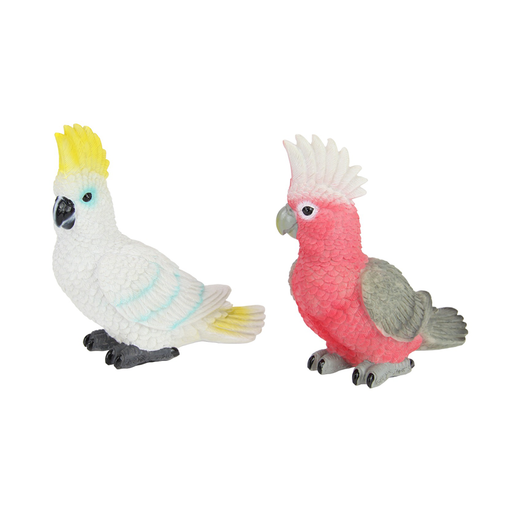 Casa Living Sitting Cockatoo & Galah (2 Assorted) - Casa Living