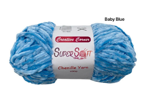 SUPER SOFT CHENILLE YARN (MULTI-COLORS) – Yarns by Casaliving&nbsp;