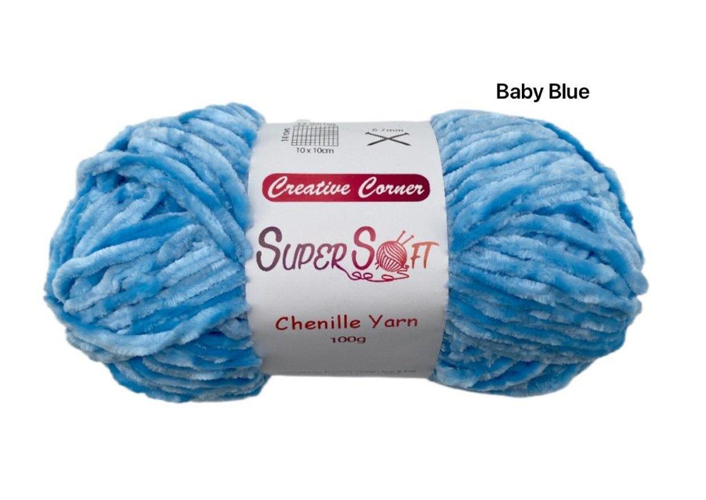 SUPER SOFT CHENILLE YARN (MULTI-COLORS) – Yarns by Casaliving&nbsp;