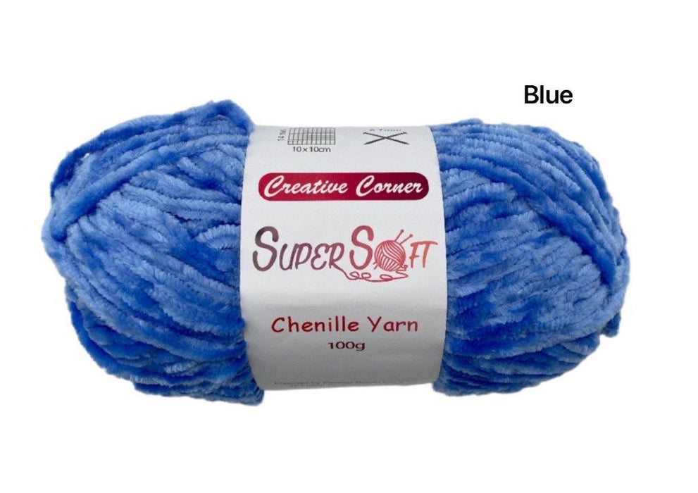 SUPER SOFT CHENILLE YARN (MULTI-COLORS) – Yarns by Casaliving&nbsp;