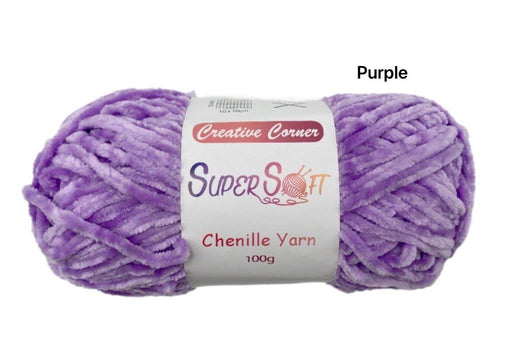 SUPER SOFT CHENILLE YARN (MULTI-COLORS) – Yarns by Casaliving&nbsp;