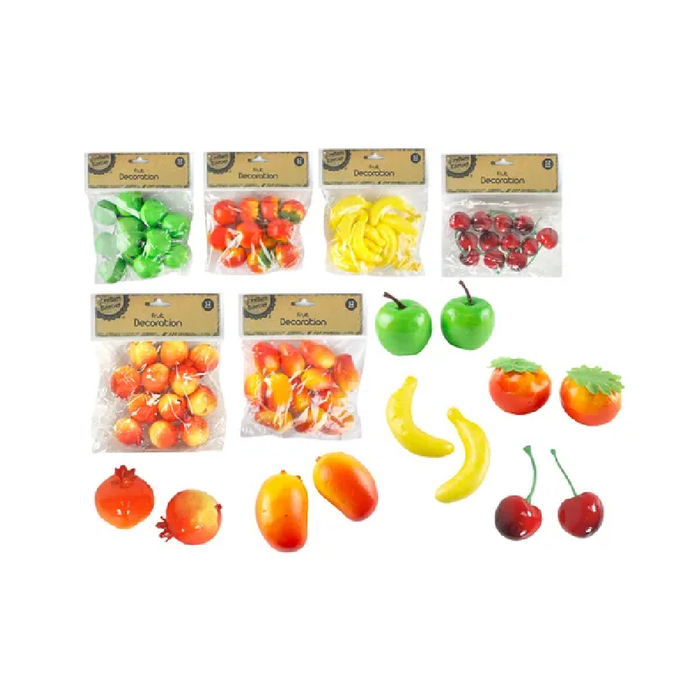 Pk/12 Fruit Decor [144/12]