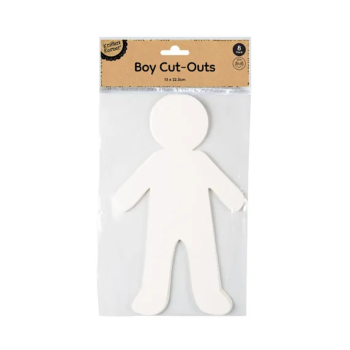Boy Cut-Outs (8 Pack)