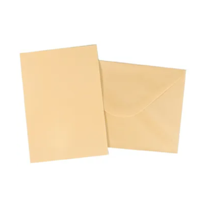 C6 Cards & Envelopes - Butter/6 [144/12]