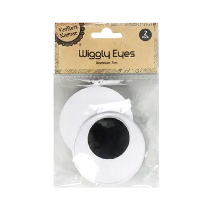 Wiggly Eyes - 7cm/2 [144/12]