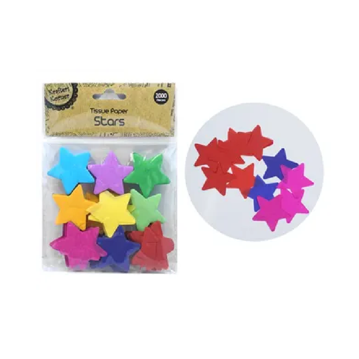 Tissue Paper Stars Confetti [72/12]
