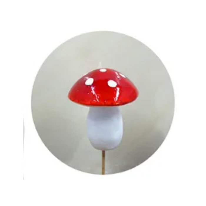 4.7cm Foam Mushroom W Stick 4Pk [144/12]