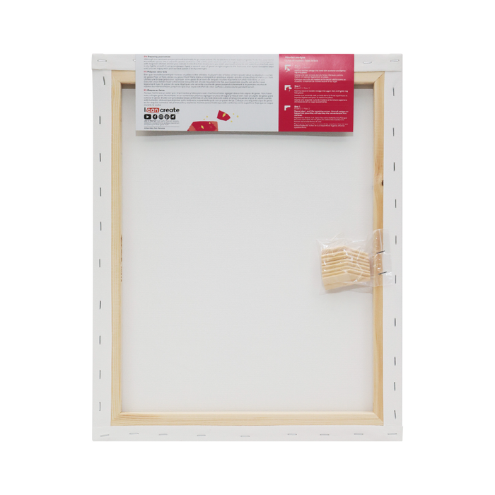 Signature Single Thick Canvas Pine Frame 40 × 50cm