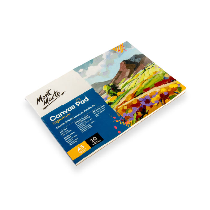 Canvas Pad A5 10 Sheets