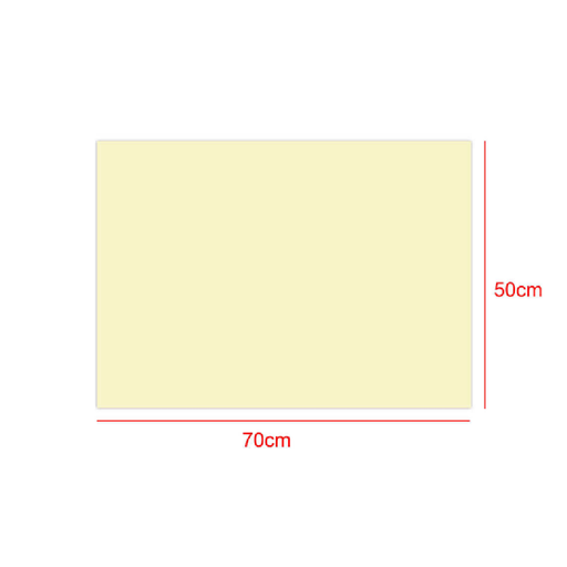 Cardboard 50 × 70cm 230g 25pcs Light Yellow