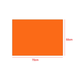 Cardboard 50 × 70cm 230g 25pcs Orange