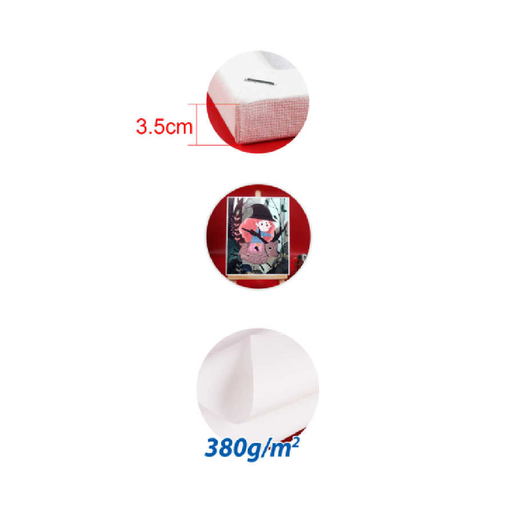 Casaliving 380g Deep Canvas 120x120cm