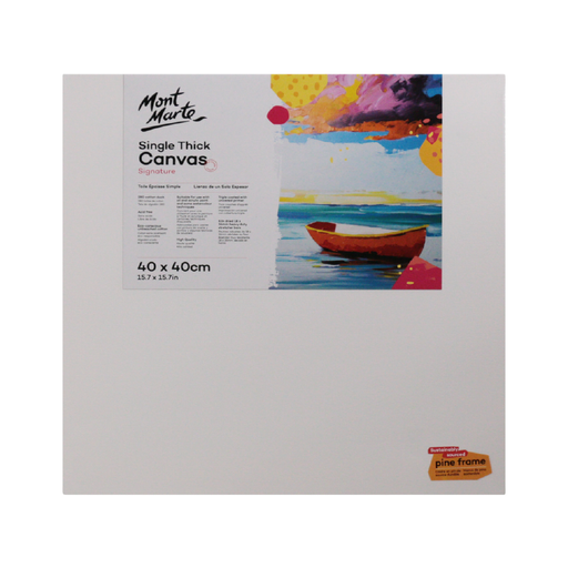 Casaliving 40x40cm Single Thick Canvas Pine Frame