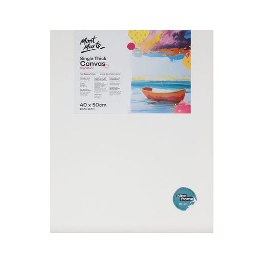 Casaliving 40x50cm Single Thick Canvas Pine Frame