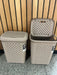 Casaliving 50L Laundry Hamper Basket with Swing Lid